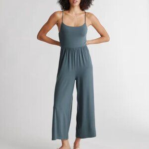 NWT Quince Dark Olive Jumpsuit